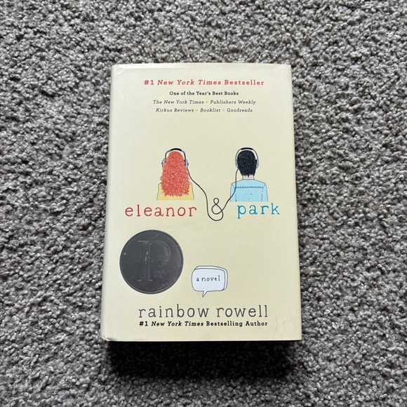Eleanor & Park Hardcover Book Rainbow Rowell NYT Bestseller - Picture 1 of 10
